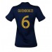 Frankrike Matteo Guendouzi #6 Hjemmedrakt Dame VM 2022 Korte ermer